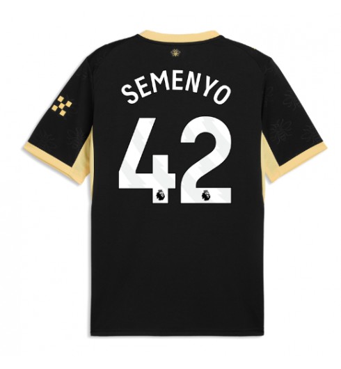 Manchester City Antoine Semenyo #42 Venkovní Dres 2026-27 Krátký Rukáv Manchester City Antoine Semenyo #42 Venkovní Dres 2026-27 Krátký Rukáv